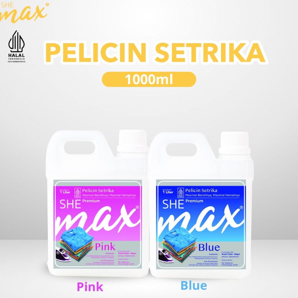 SHEMAX Pelicin Setrika 1000ml / Pewangi Pakaian / Pewangi Tahan Lama