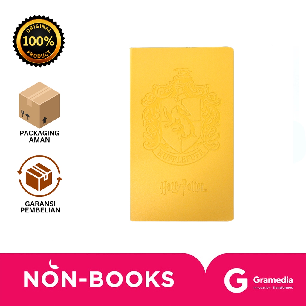 

Gramedia Bali - Estudee Notebook A5 Wb Hufflepuff