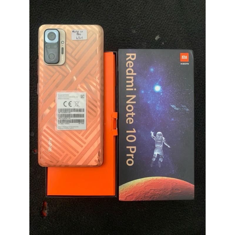 (Second) Redmi Note 10 Pro ram 6/64 Fullset Nominus