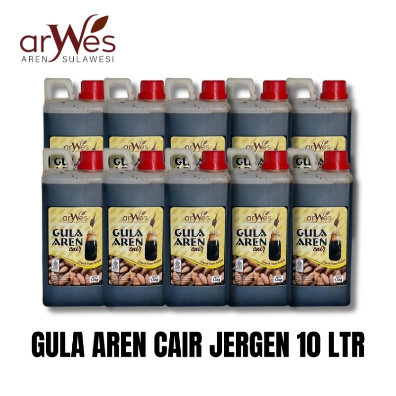 

Paket gula aren cair 10 liter/ aren cair /liquid palm sugar/ aren asli 100%