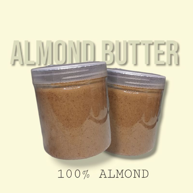 

selai kacang almond 500gr almond butter 100% original natural