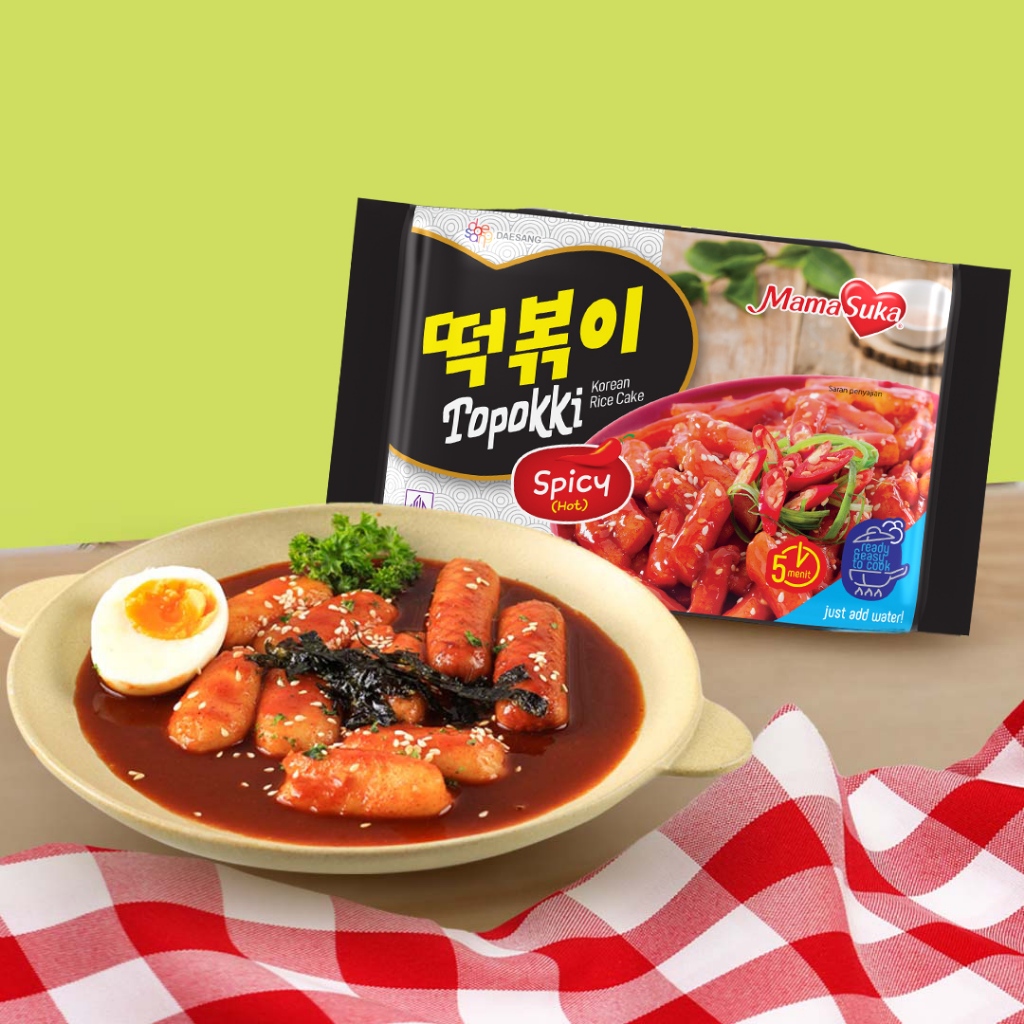 

Mama Suka Topokki Rasa Pedas (spicy) 134gr