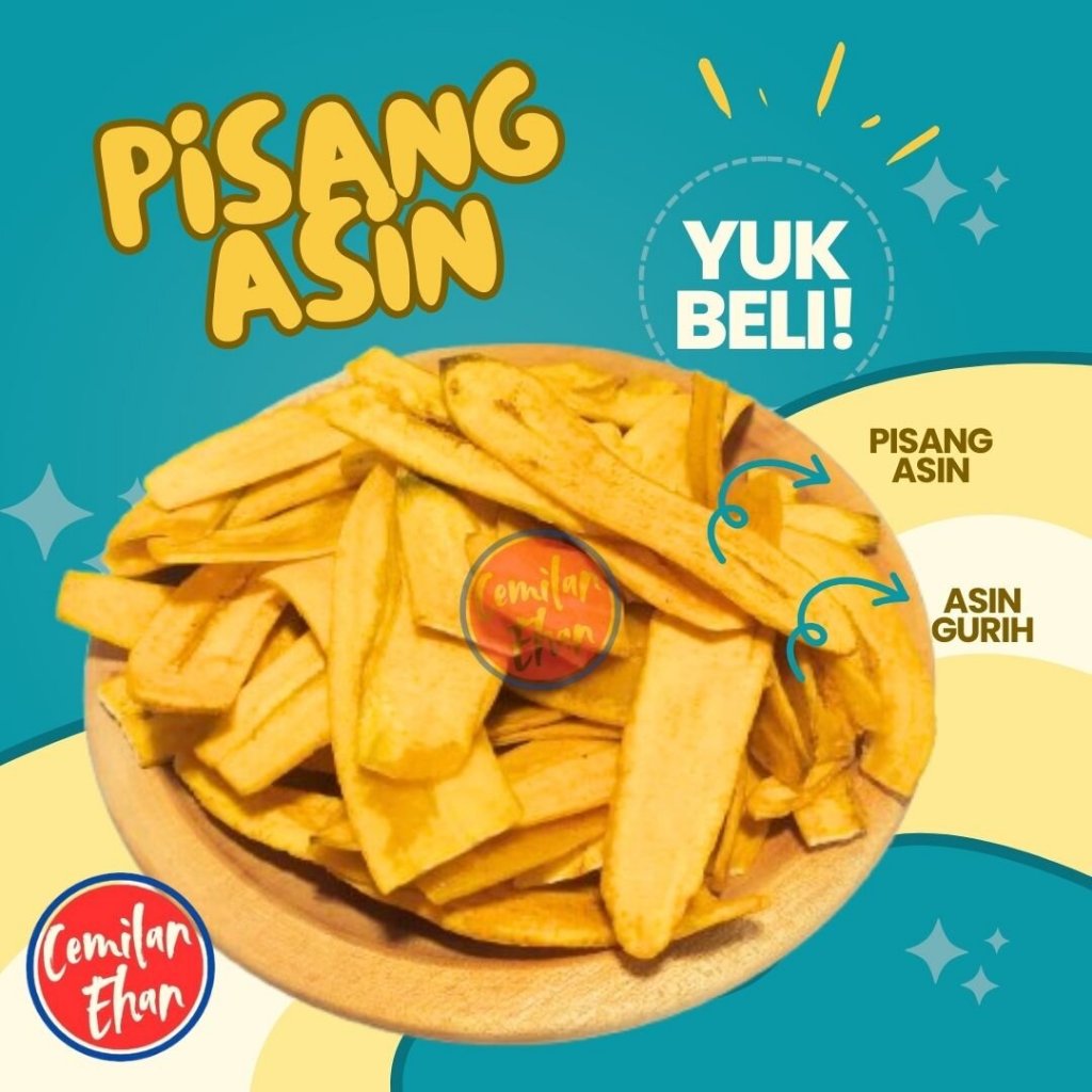 

Kripik Pisang - 250gr Pisang Nangka Asin Kiloan Murah