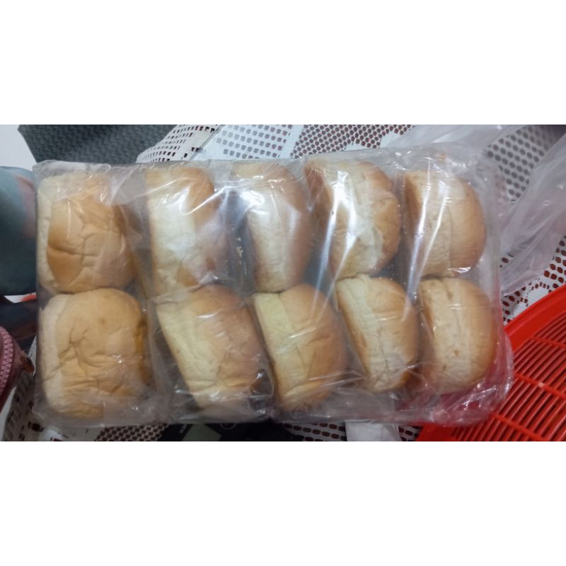 

roti burger isi 10 pcs