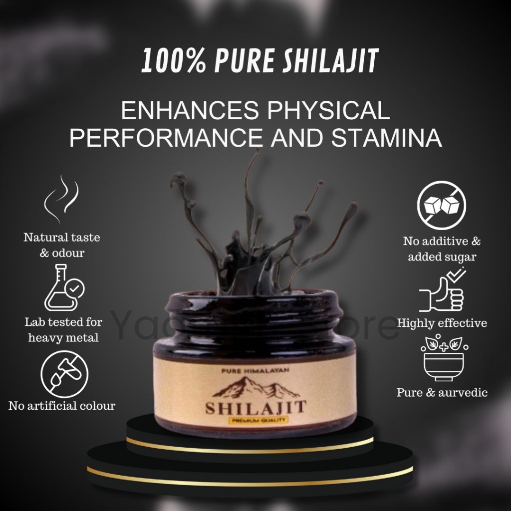 SHILAJIT Pure Himalayan Original 100% Resin / Shilajit Himalaya Murni Asli