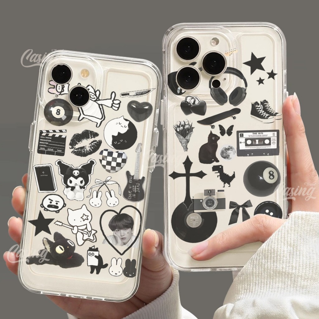 Casing Trand - SoftCase Clear Ready For Oppo A15 A15s A5s A7 A12 A17K A38 A58 A16 Reno 11F 12 12F A1