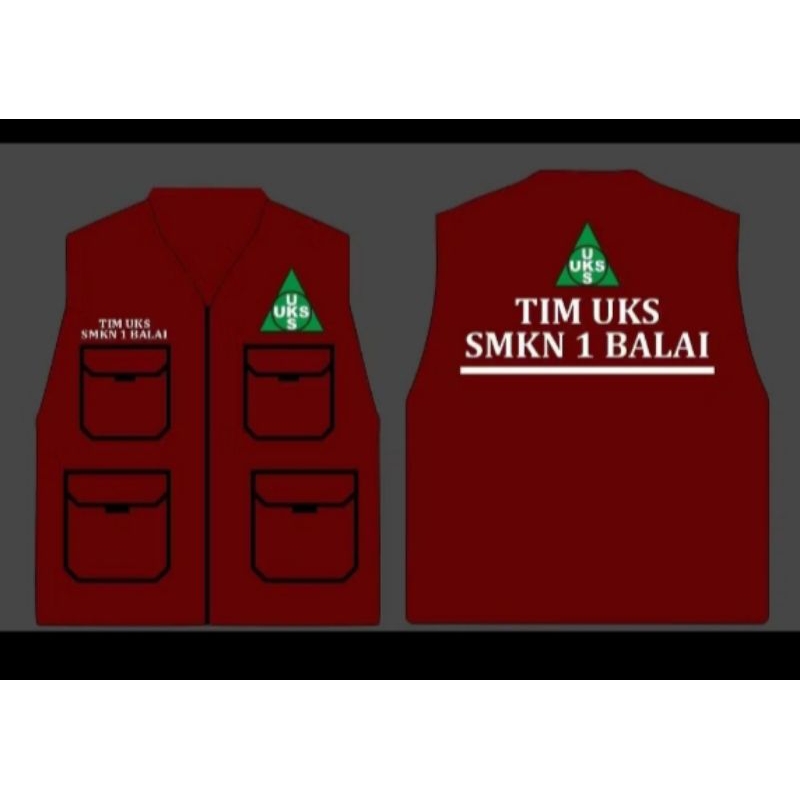 rompi uks#costom uks sekolah