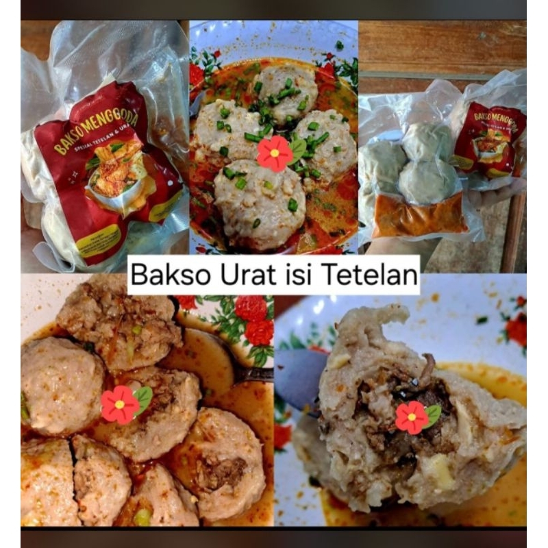 

Frozen Bakso Menggoda Urat isi Tetelan Yuk Ning MURAH