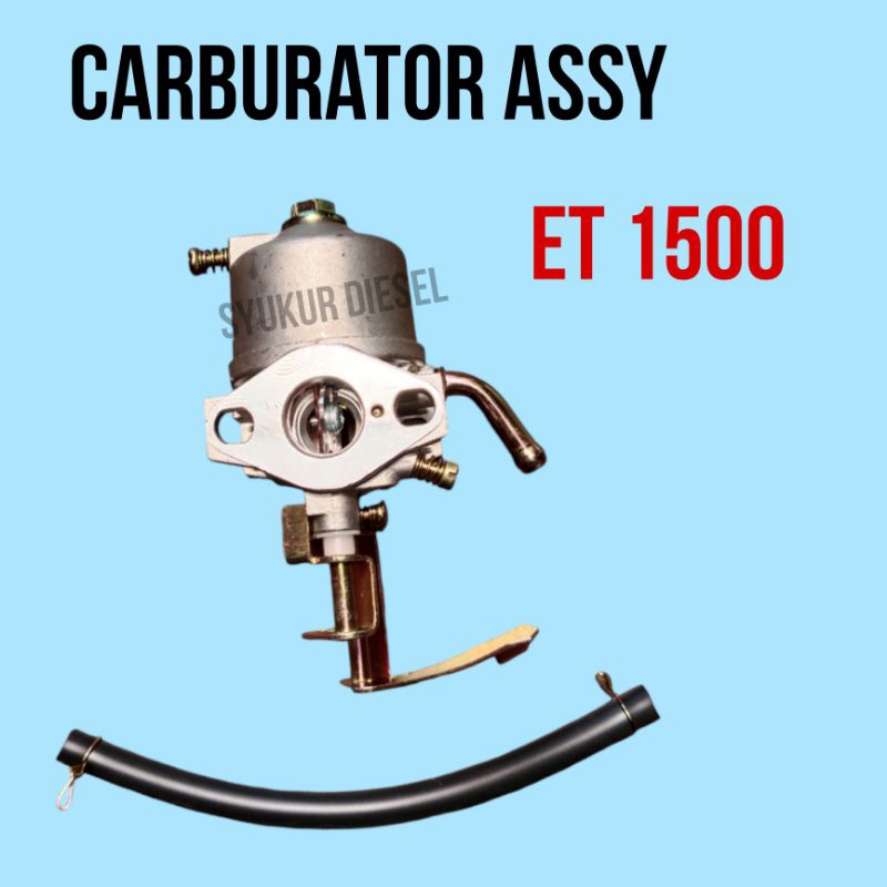 ET 1500 karburator assy mesin genset 4tak ET 1500/ GFH 1500WAT