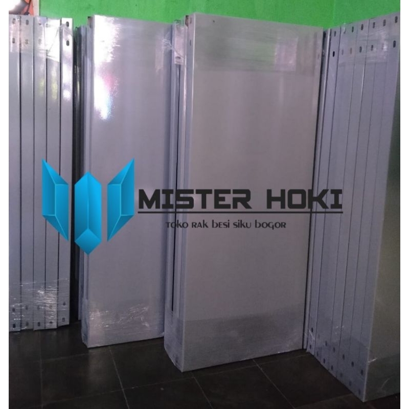 Ambalan rak siku/tatakan rak besi/plat besi siku/shelving rak/Ambalan rak besi siku lubang