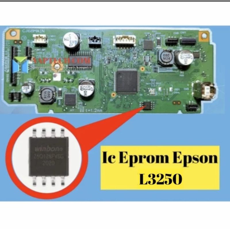 IC Eprom Epson L3250  IC Counter L3250  IC Eeprom Reset Epson L3250