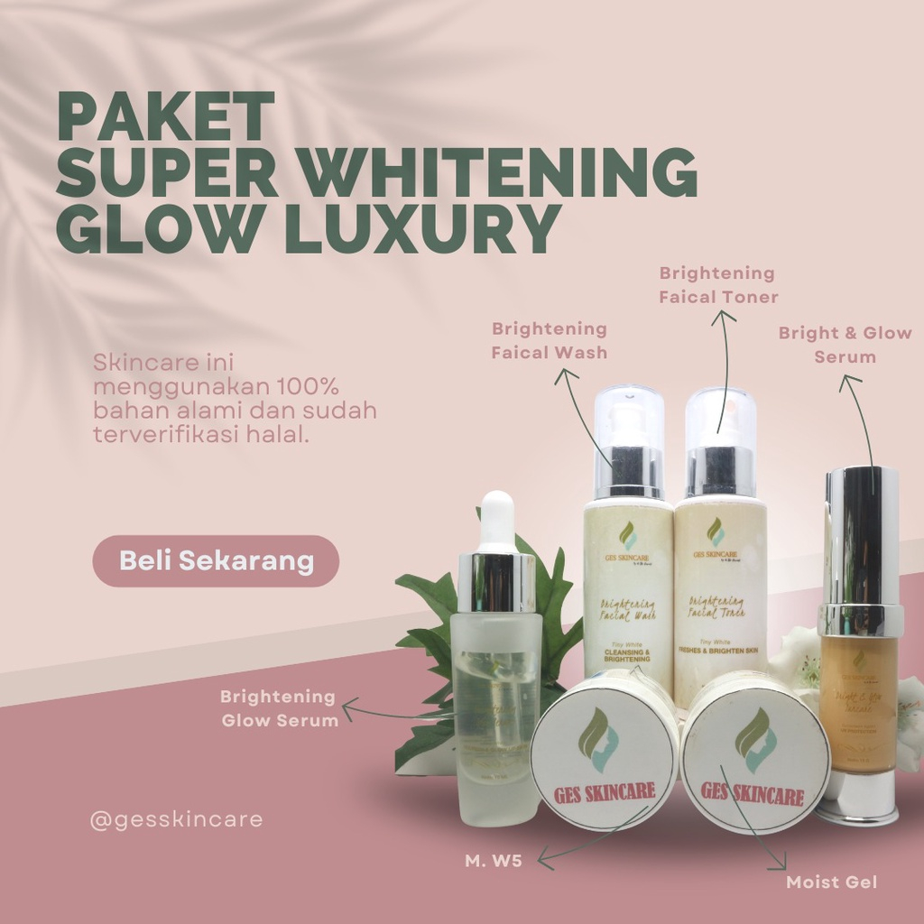 Paket Super Whitening Glow Luxury