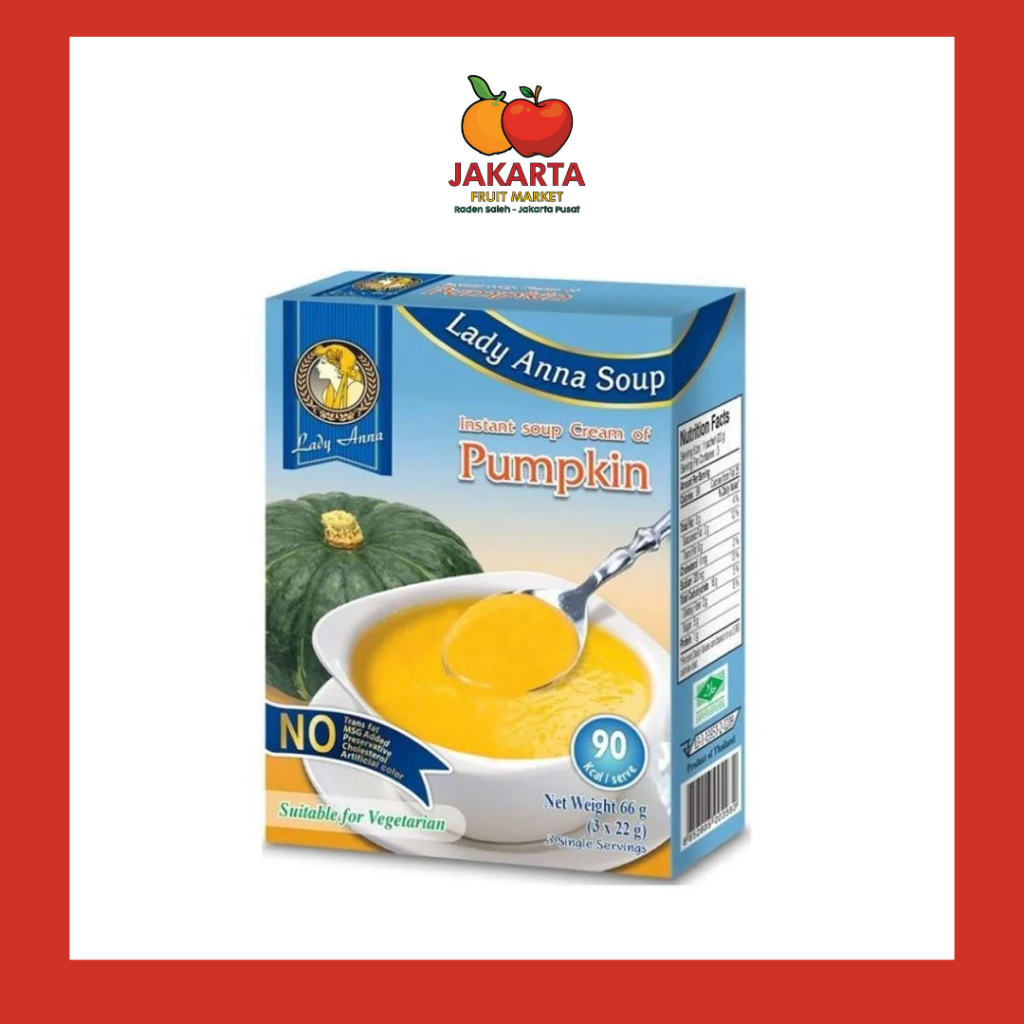 

LADY ANNA INSTANT SOUP CREAM OF PUMPKIN 66GR