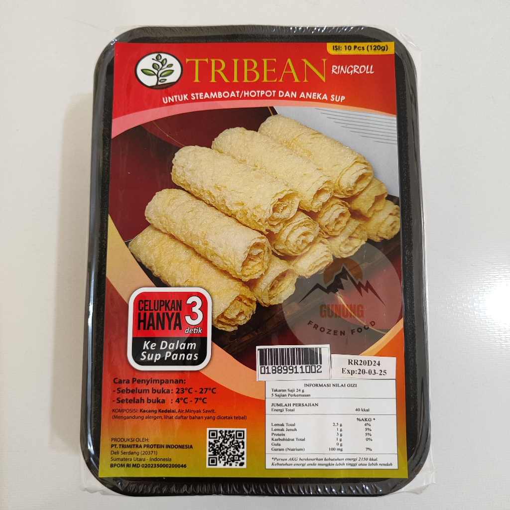 

Ringroll Tahu Gulung Steamboat isi 10