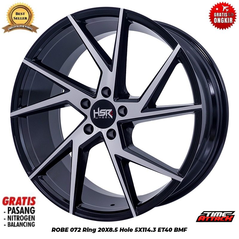 Velg Mobil Hyundai Ioniq5 R20 HSR WHEEL Tipe Robe Ring 20 - TIME ATTACK BOGOR