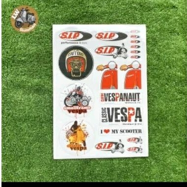 

Sticker Stiker Set SIP Putih