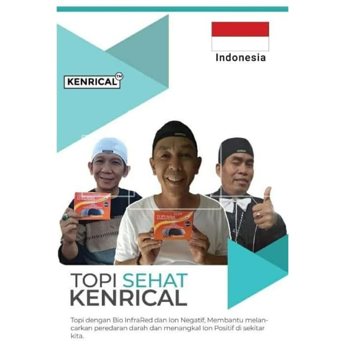 TOPI SEHAT / TOPI KESEHATAN / TOPI SEHAT KENRICAL - Peci Kopiah