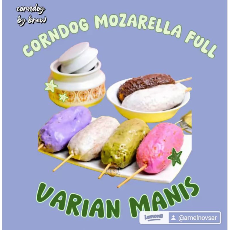 

CORNDOG HALAL FROZEN MOZARELLA FULL ORIGINAL