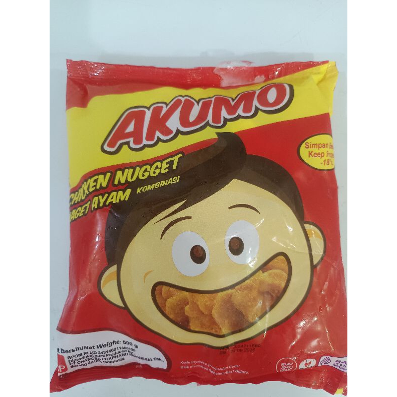 

Akumo chicken nugget 500gr