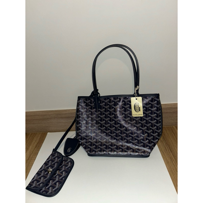 goyard anjou mini navy