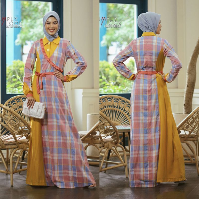 Simply Look Tuneeca SL-0222004 Gamis Sale Dress Muslimah Mewah