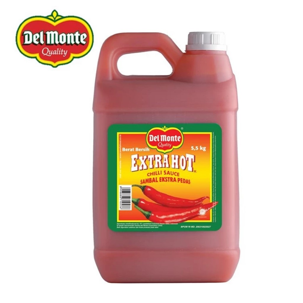 

Delmonte Saus Extra Hot Chilli Galon 5.5kg