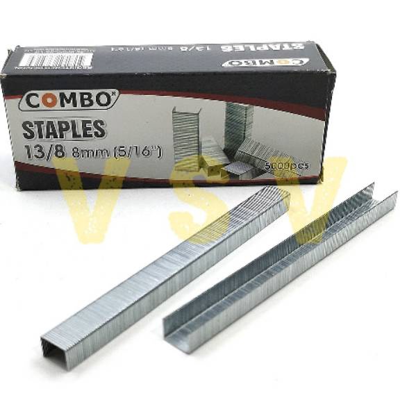 

KUALITAS UNGGUL Staples 138 8mm 516 5pc isi staples stapler tacker