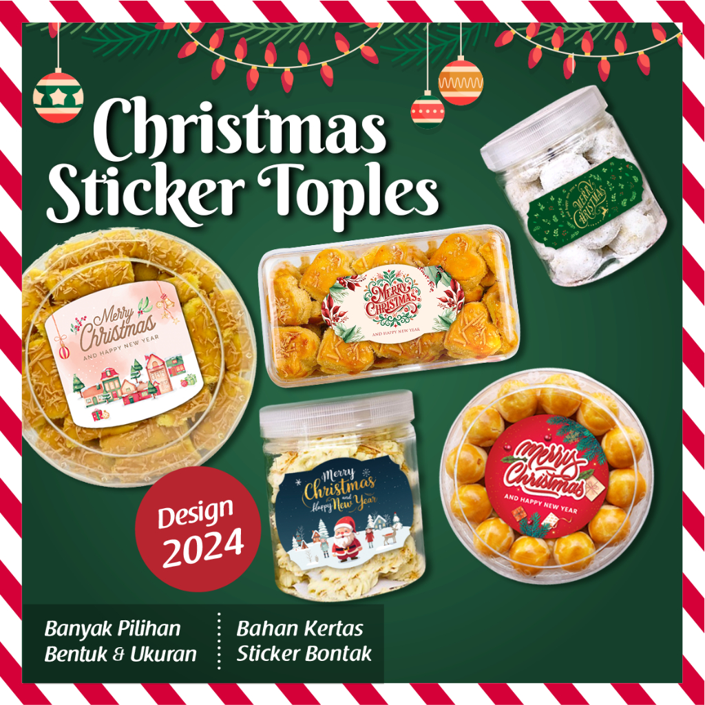 

Sticker Toples Christmas/ Sticker Toples Natal/ Sticker Natal