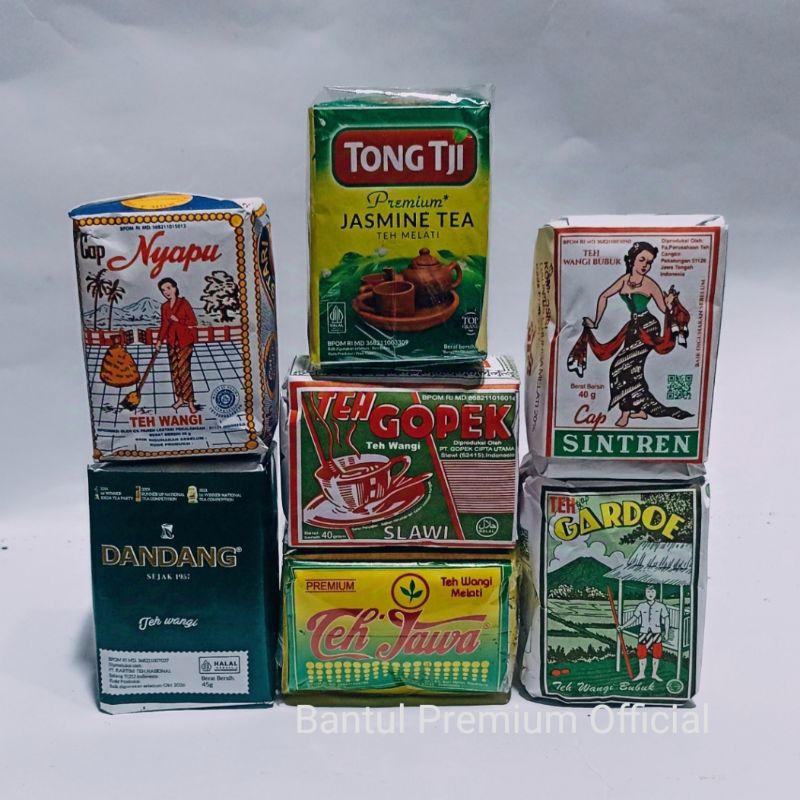 

RACIKAN 7 TEH TUBRUK SOLO Best Seller untuk jualan (Nyapu, Gopek Hijau, Sintren, Gardoe, Dandang Selection, Tong Tji & Jawa Premium)