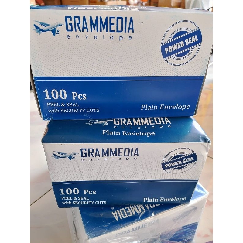 

Amplop grammedia dapat 1box