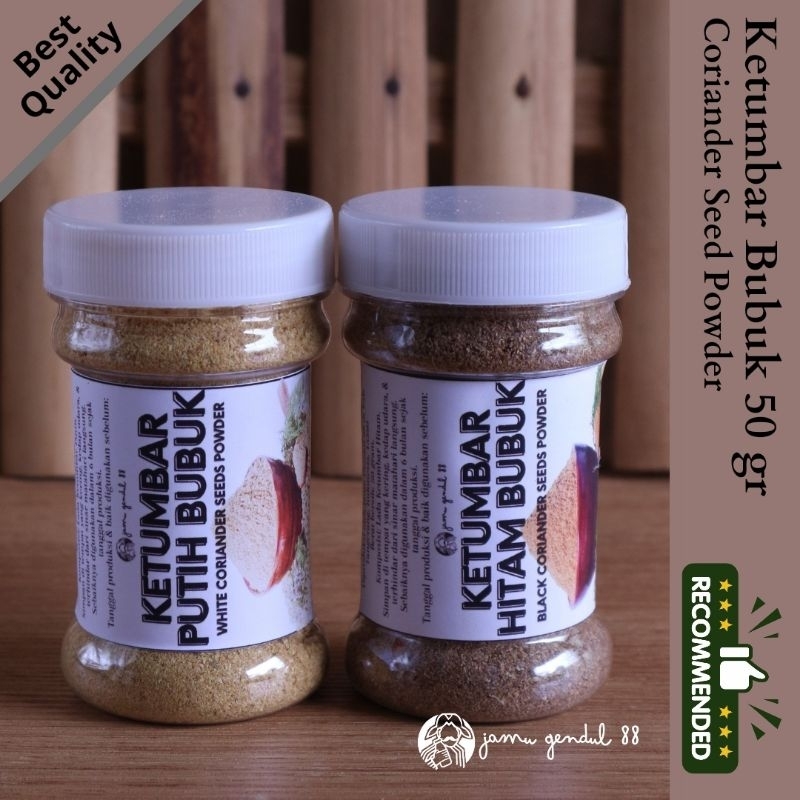 

Ketumbar Bubuk Kualitas Premium - Coriander Seed Powder by Jamu Gendul 88