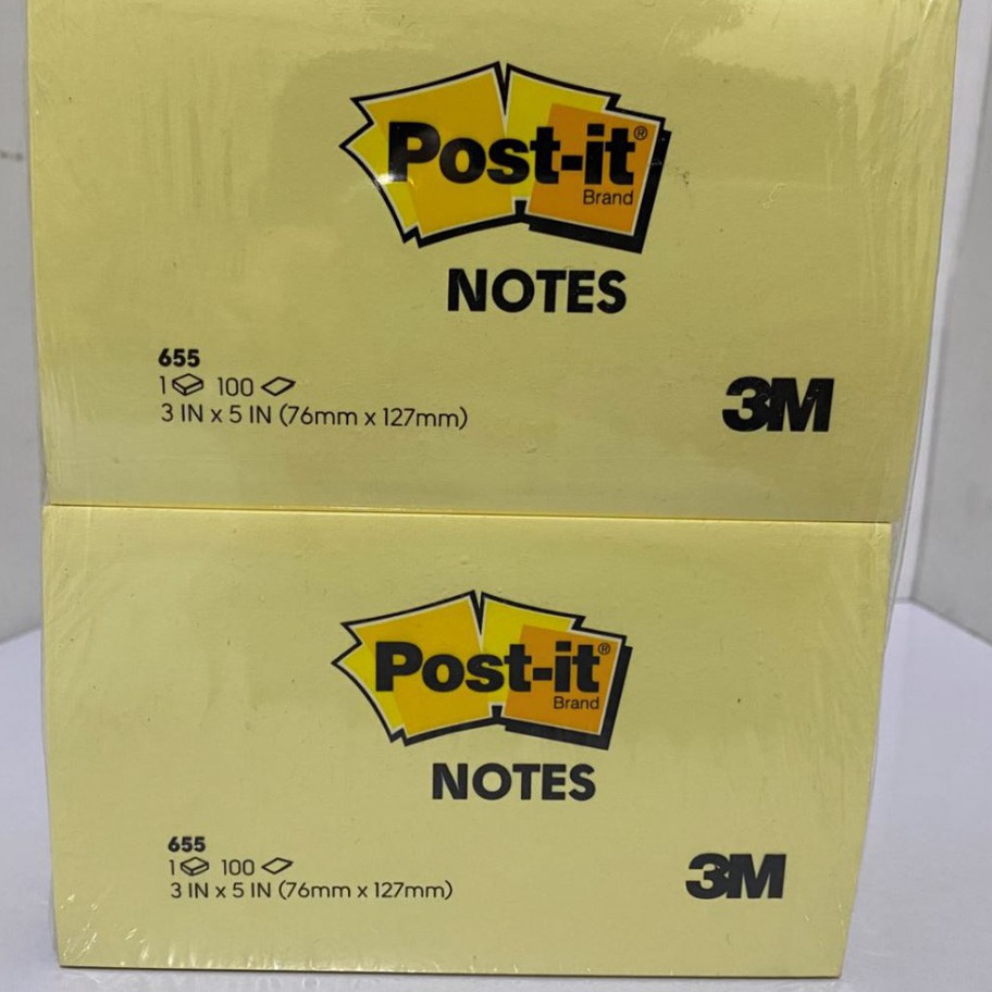 

CASHBACK LANGSUNG 3M Post it 655 76x127mm Per pad