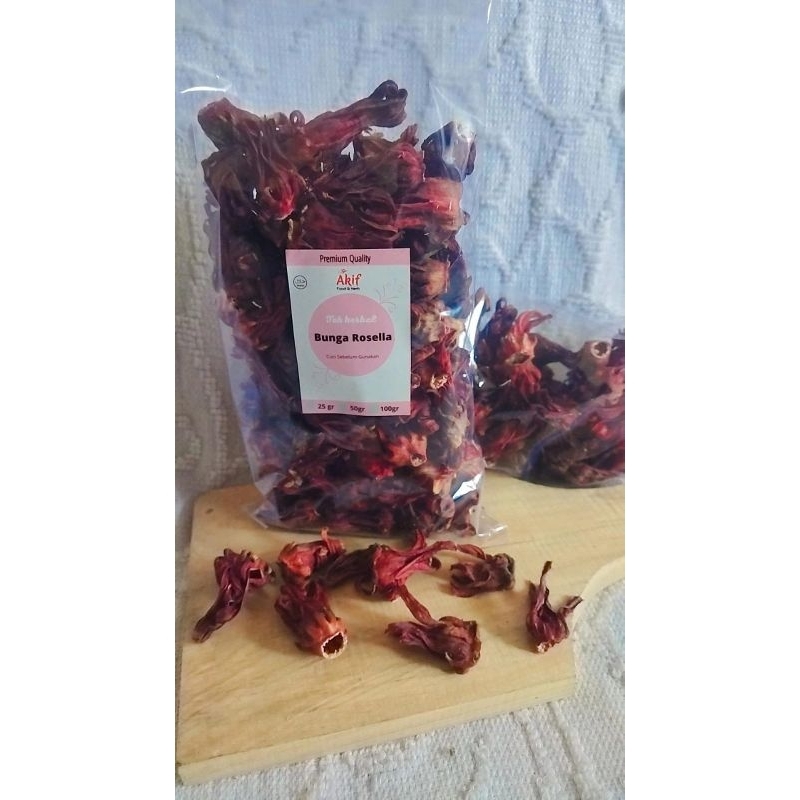 Teh Herbal Teh Bunga Rosella kering Teh Rosella