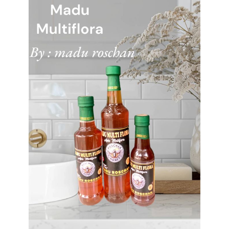 

MADU MULTIFLORA 350gr,500gr & 700gr. madu asli murni, premium, kualitas A1