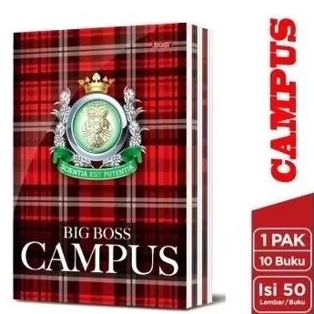 

Buku Catatan CAMPUS 50 lembar/10 pcs || BIG BOSS