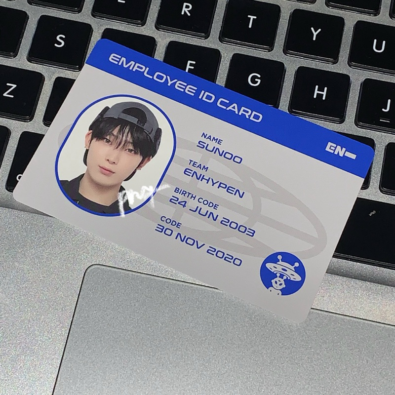 ID CARD IDC GGUGGU GGU PACKAGE SUNOO PC PHOTOCARD ENHYPEN