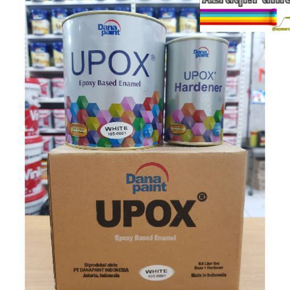 UPOX CAT LANTAI DANAPAINT SET  EPOXY FLOOR COATING CAT KOLAM CAT KERAMIK CAT KAMAR MANDI CAT UPOX CA