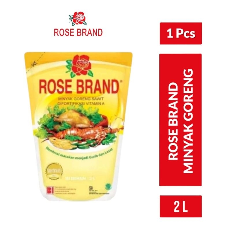 

ROSE BRAND Minyak Goreng 2 Liter / Minyak Goreng Rose Brand 2 Liter