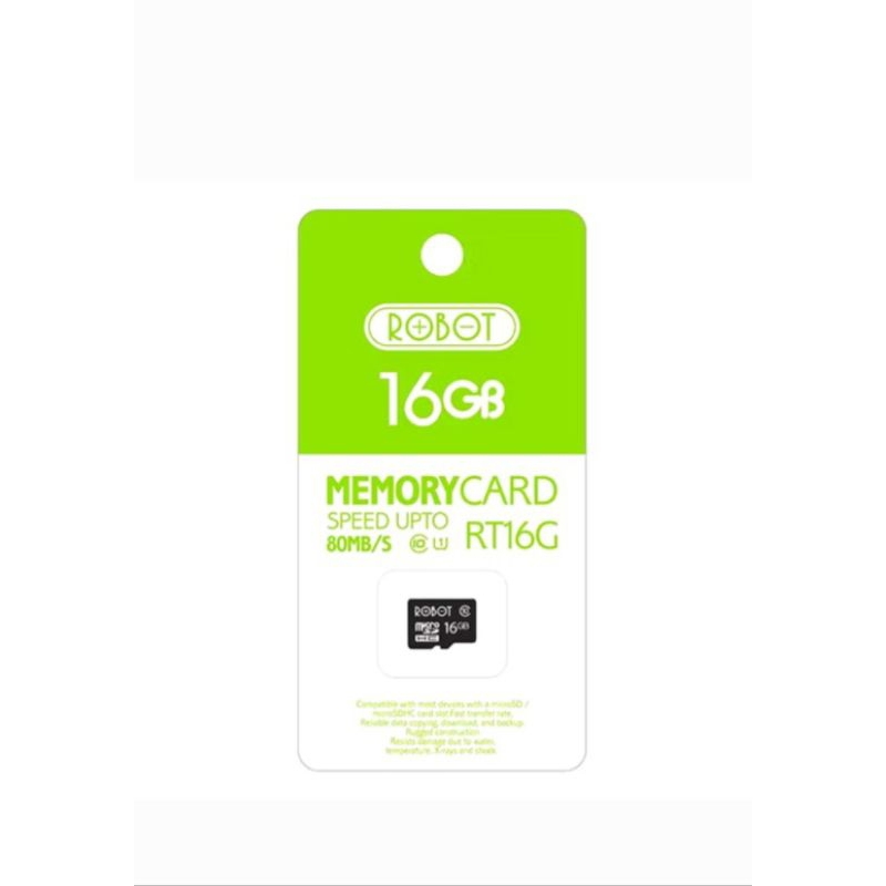 Kartu Memori Robot 16gb Memory Card 16gb RT16G