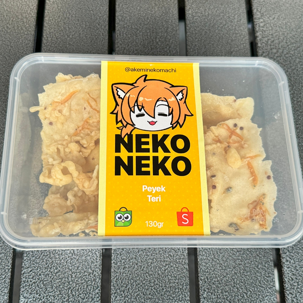 

NEKONEKO - Peyek Teri Cemilan Dijamin KRIUK!!