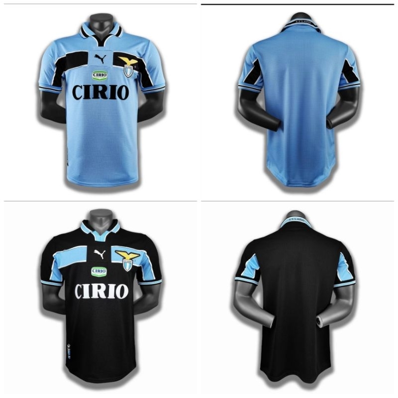 JERSEY BOLA RETRO LAZIO AWAY CIRIO 1998 1999 GRADE ORI IMPORT