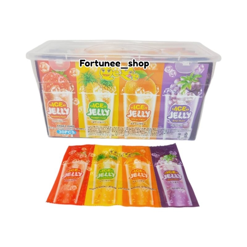

Ice Jelly Toples / Jelly Sachet Strip Aneka Rasa isi 30pcs