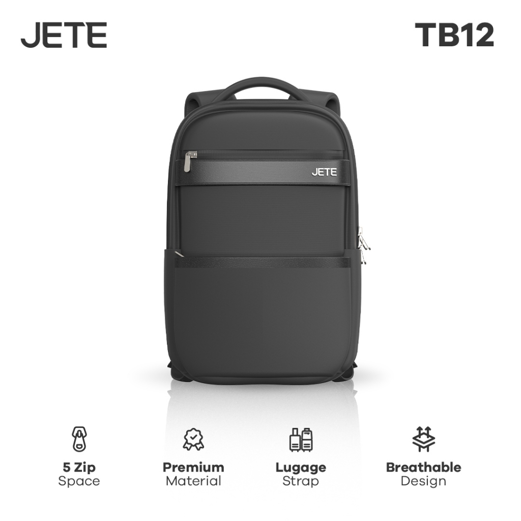 Tas Ransel Backpack Unisex JETE TB12 - Original