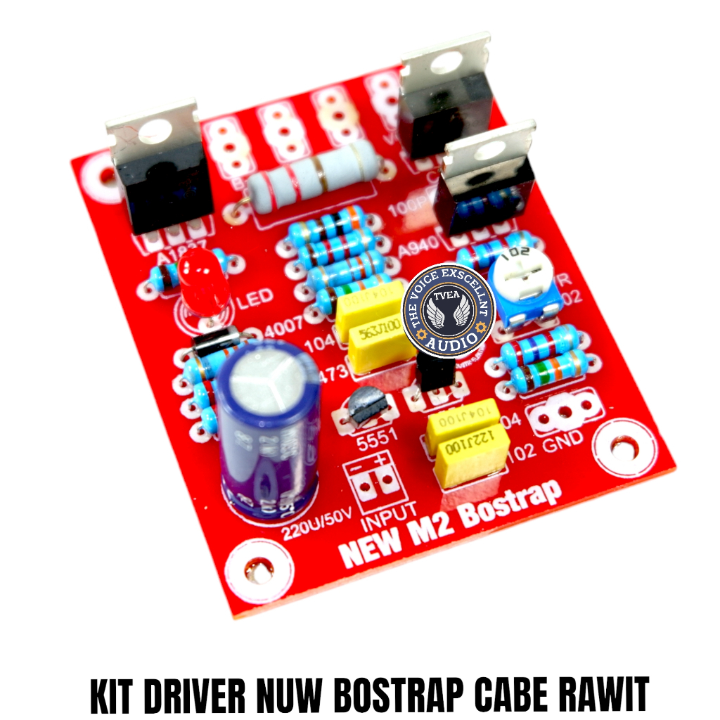 Kit Driver Amplifier NUW M2 Bostrap Cabe Rawit
