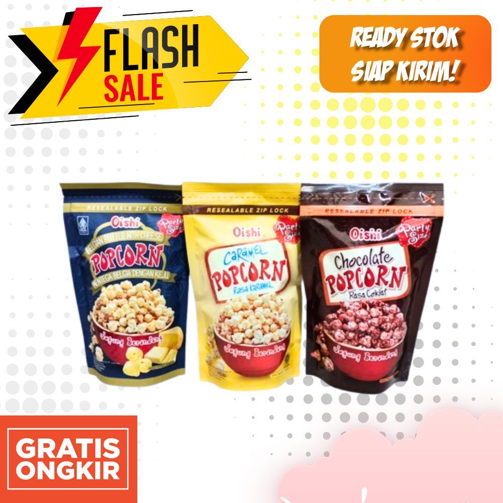 

OISHI SNACK POPCORN 100GR
