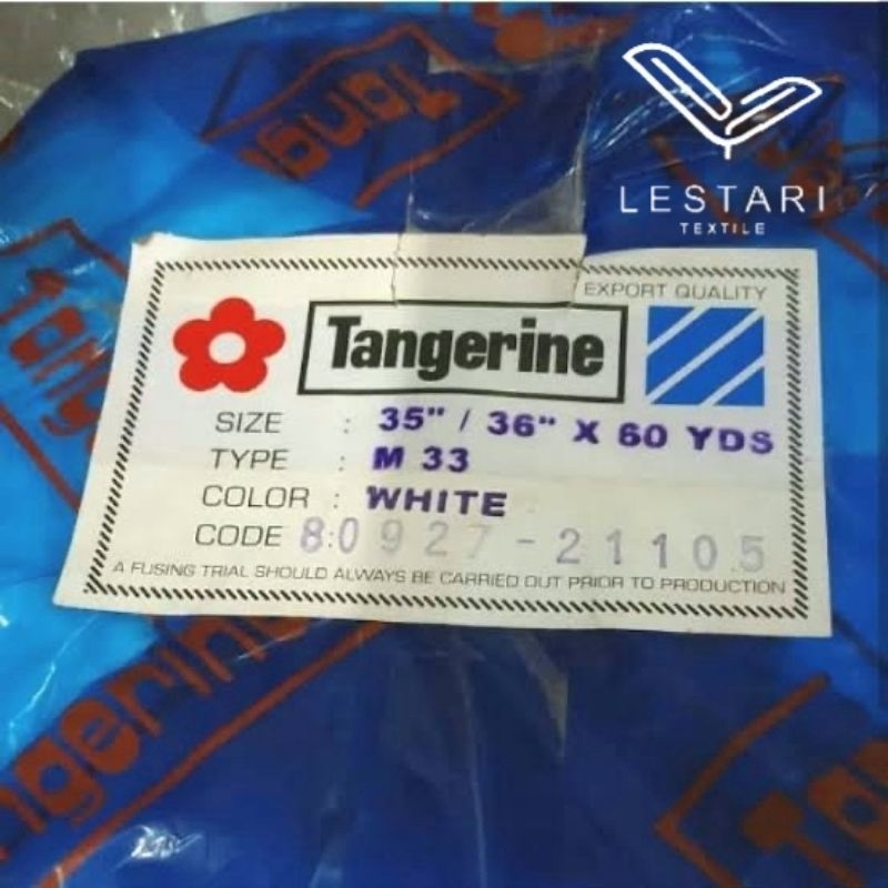 Kain keras M33 Tangerine eceran