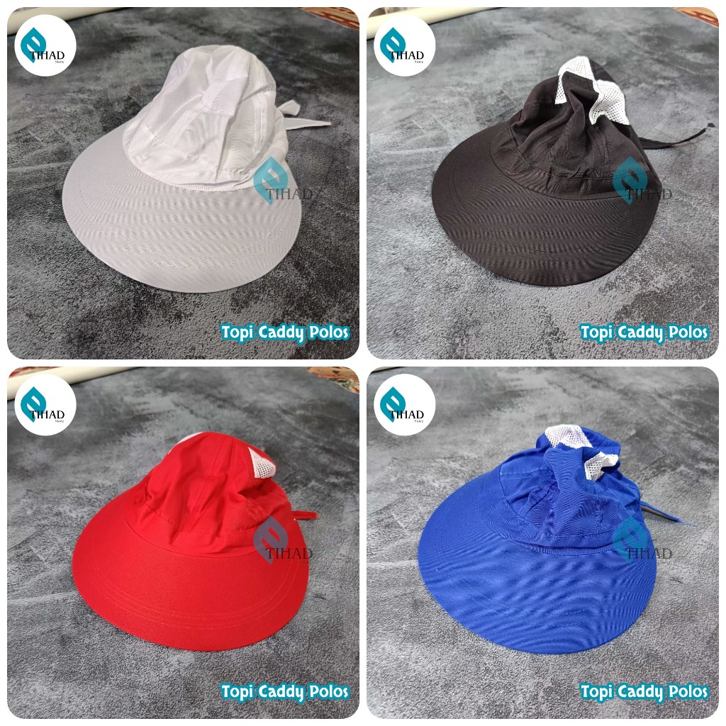 Topi Haji Umroh Wanita CADDY POLOS Topi Haji Umroh Golf - Perlengkapan Haji & Umroh Wanita Topi Umro