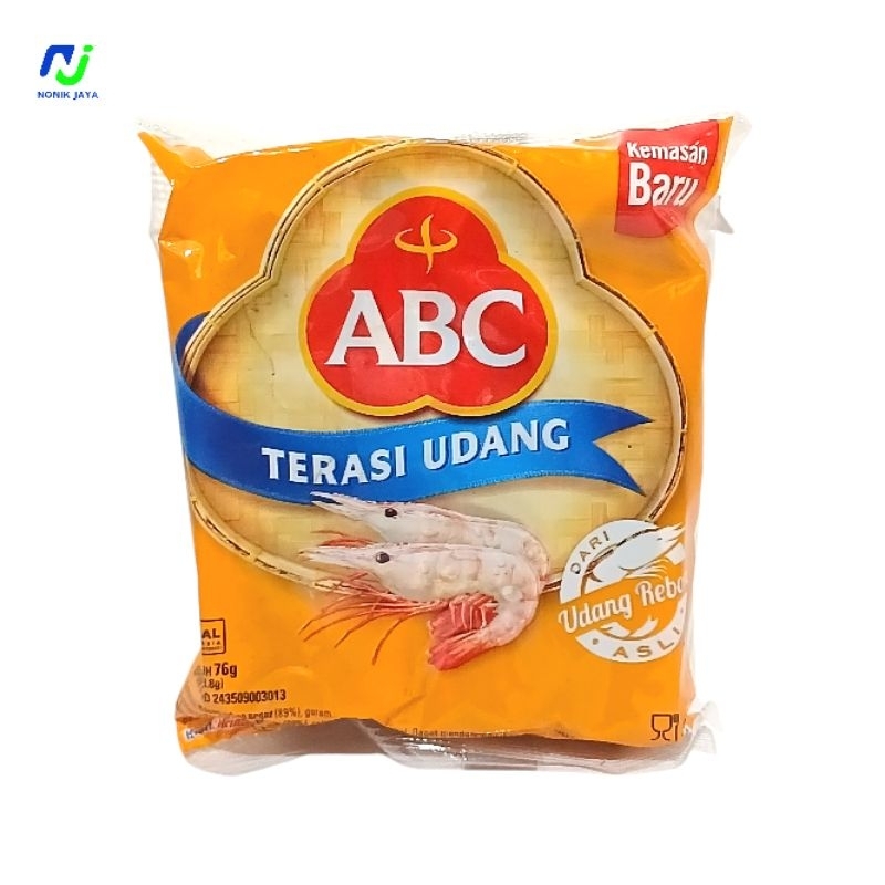 

ABC Terasi Udang Pack Isi 20 Sachet@3.8g