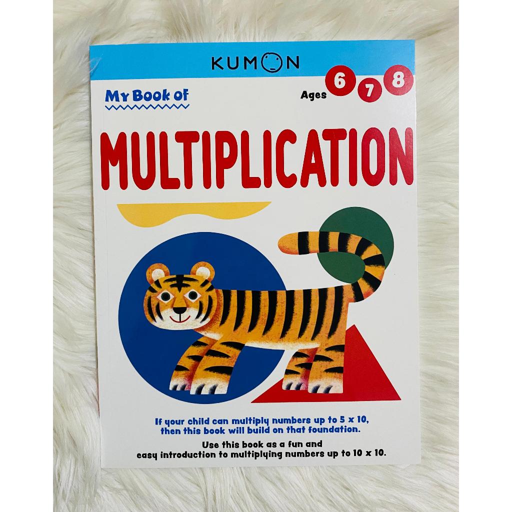 [Edu] Kumon My Book Of Multiplication Buku Belajar Berhitung Perkalian Kumon