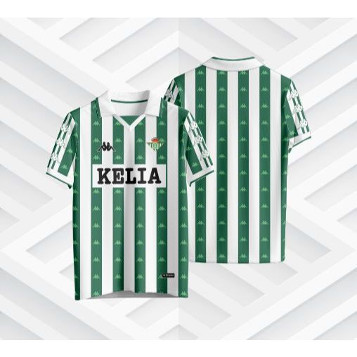 Jersey Real Betis // Jersey Retro // Vintage // Casual // Jersey Olahraga